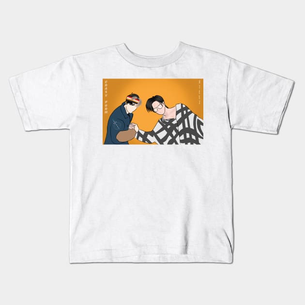 Ateez From Crazy Form Kids T-Shirt by ArtRaft Pro